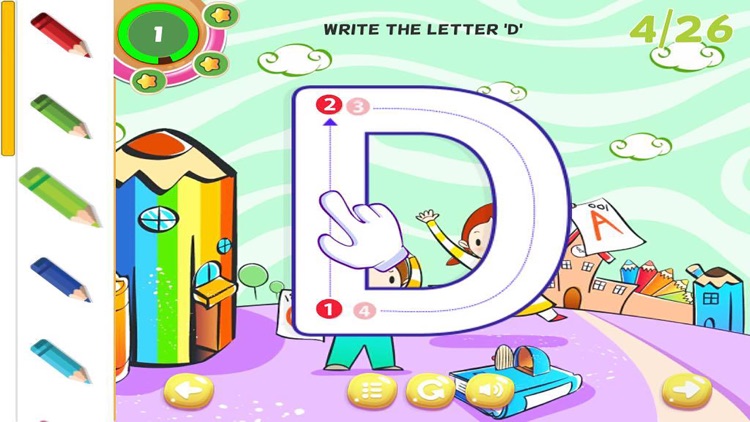 ABC Alphabet Learning Letter Writing for Kids screenshot-3
