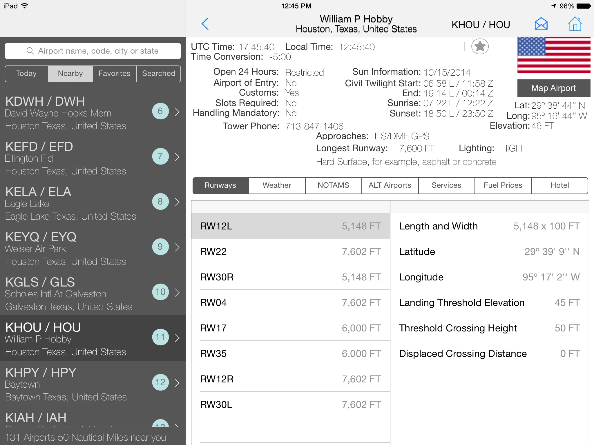 Flight Manager screenshot 2