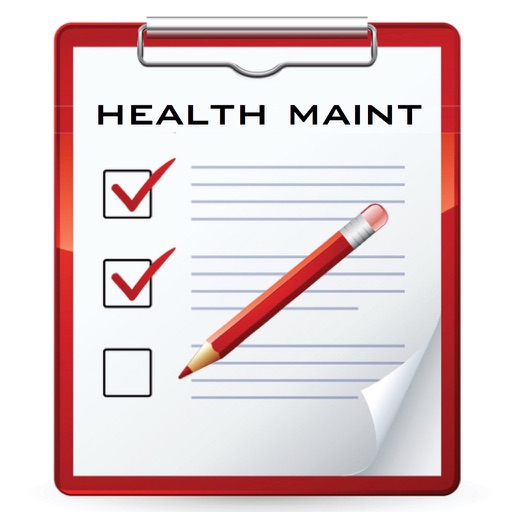 Health Maintenance visit checklists iOS App