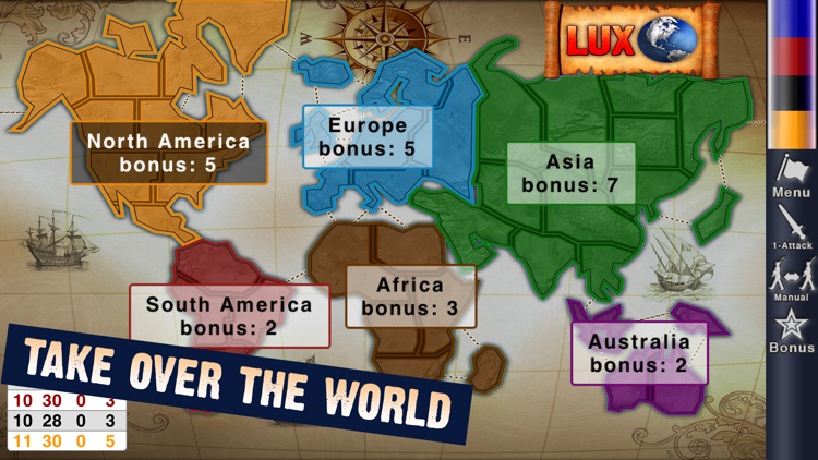 Lux Touch 3 - World Domination Game