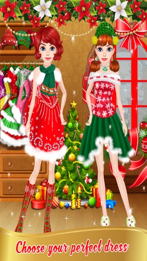 Christmas Party Makeover Salon - girls games(圖5)-速報App