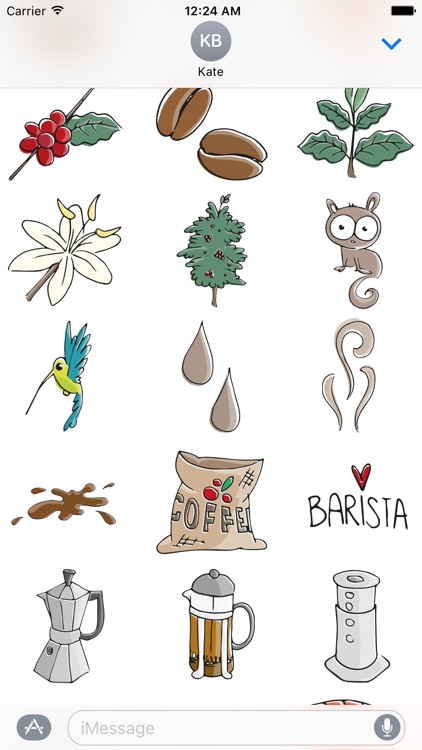 Just Coffee Stickers