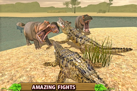 Crocodile Simulator 2017 3D screenshot 2