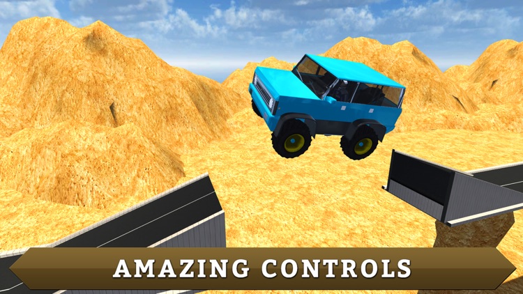 Offroad 4x4 Mountain Jeep – Mega Stunt Simulator