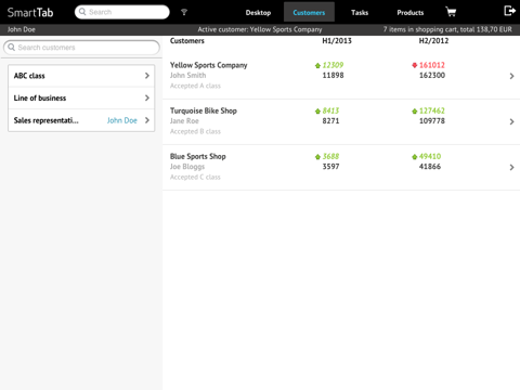 SmartTab Sales screenshot 2