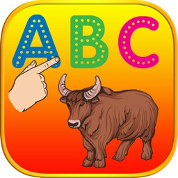 ABC Animals Alphabet Dot - Learn to Write For Kids