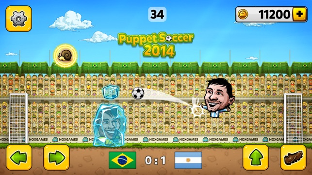 Puppet Soccer 2014 - Football championship in big head Mario(圖1)-速報App