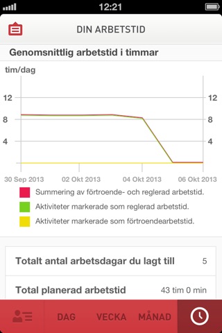 Lärarschemat screenshot 4