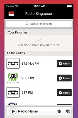 Game screenshot Radio Singapour - Radios Singapore apk