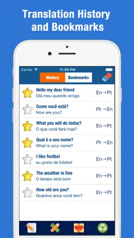 Game screenshot Portuguese English Translator and Dictionary apk