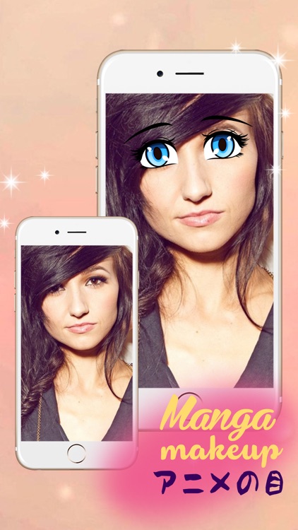 Manga and Anime Cartoon Eyes Picture Frames Editor screenshot-4