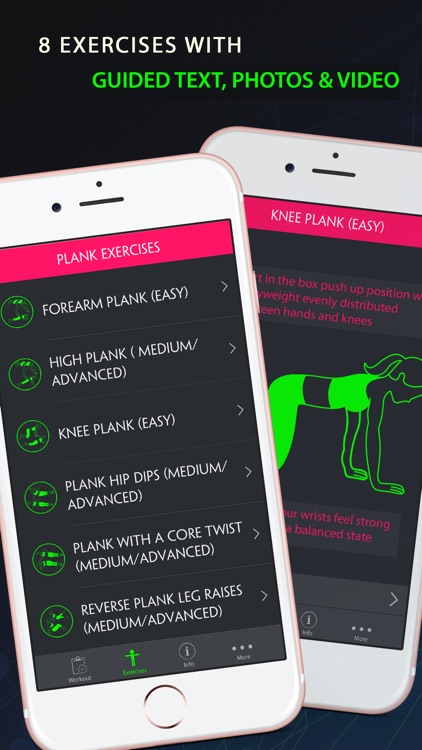 30 Day Plank Fitness Challenges Pro