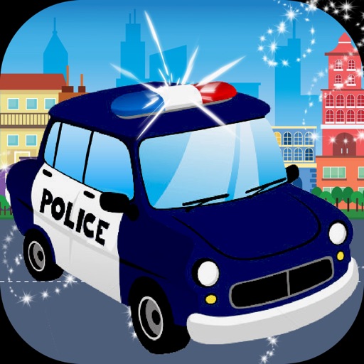 Toddler Police Car - Real Time Police Car for kids iOS App