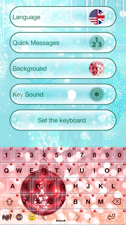 Christmas Keyboard Emoji Holiday Themes Xmas Fonts screenshot-3
