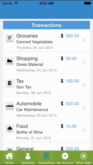 Spending Tracker Expense Lite(圖3)-速報App