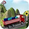 Offroad Cargo Truck Drive On The Mountain pro
