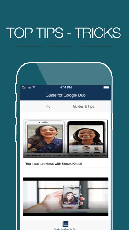 Guide for Google Duo - simple video calling