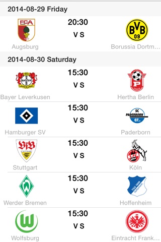 BestFootball for Bundesliga screenshot 2