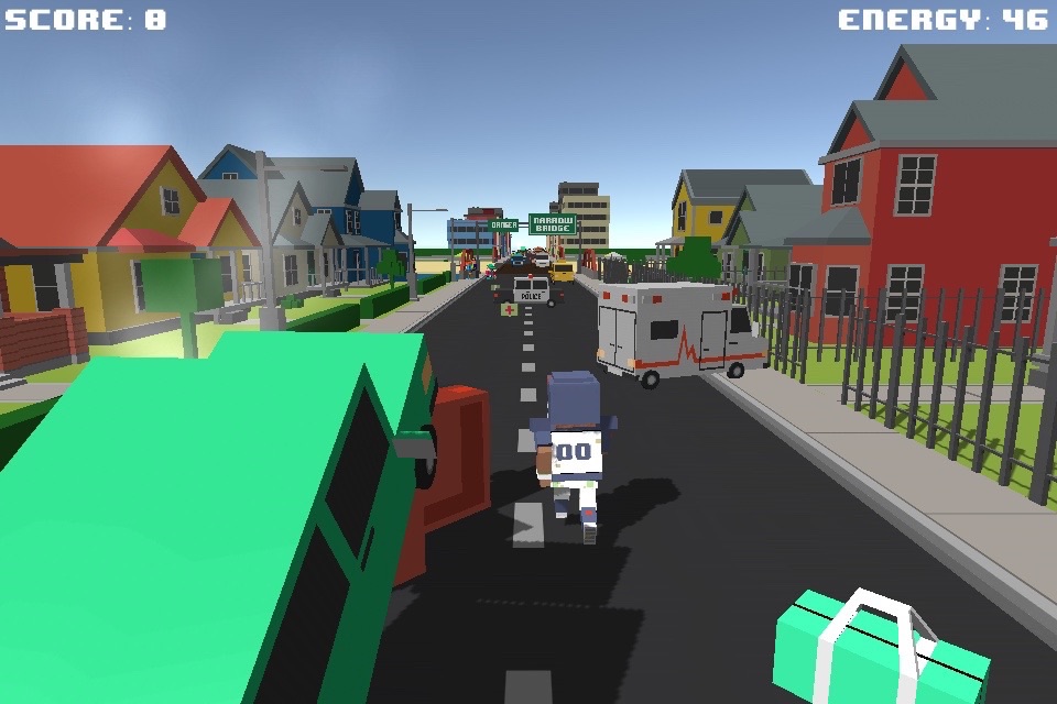 Juke - Football Endless Runner Game screenshot 2