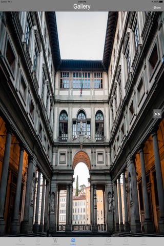 Uffizi Gallery Florence Italy Tourist Travel Guide screenshot 3