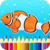 Fish Coloring Book To Decorate Creatures For Kids