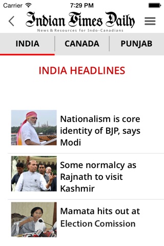 Indian Times Daily screenshot 2