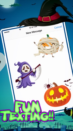 Halloween Emoji Sticker Pack for iMessage(圖2)-速報App