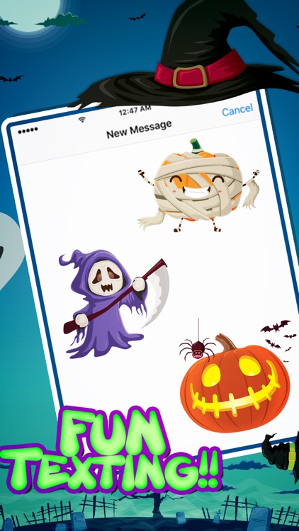Halloween Emoji Sticker Pack for iMessage