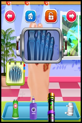 Foot Doctor Nail Spa Salon Game for Kids Free screenshot 2
