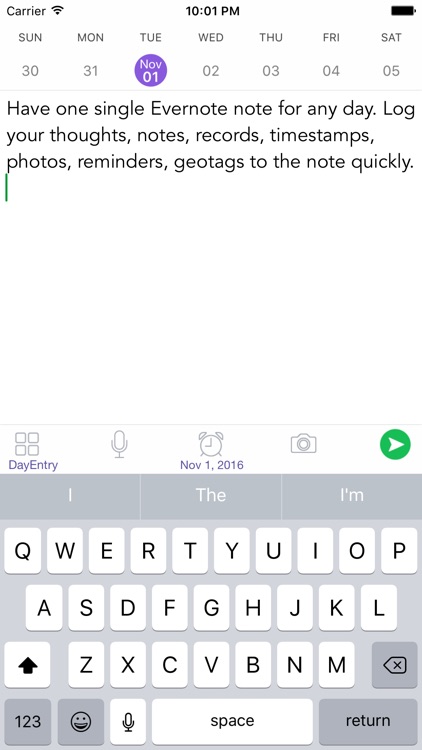 DayEntry - quick diary, journal for Evernote