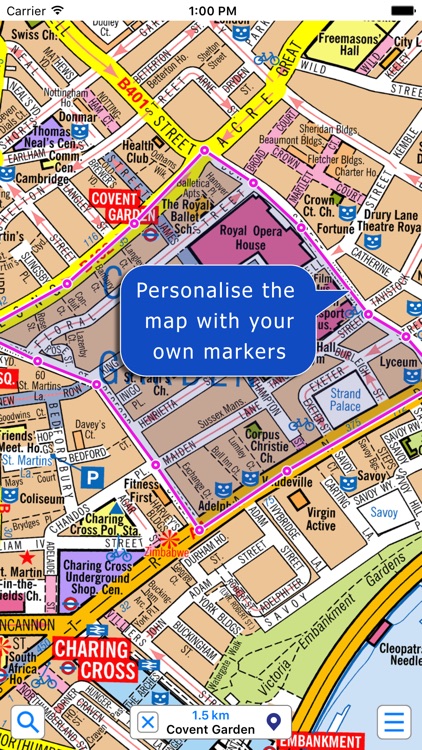 London Super Scale A-Z Street Map