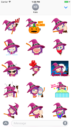 Little Witch - Cute witch stickers(圖1)-速報App