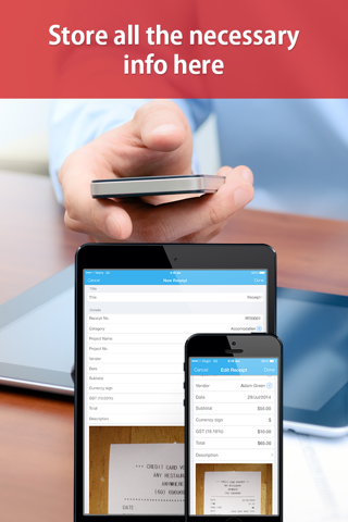 Receipt capture Pro screenshot 4