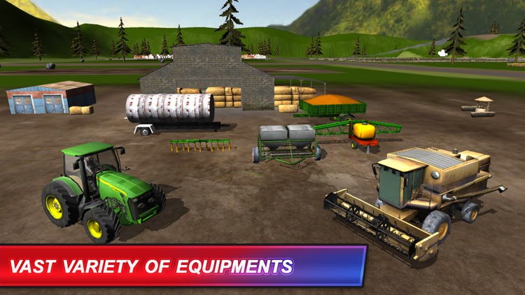 American Farm Simulator:Diesel Truck Harvest Crop