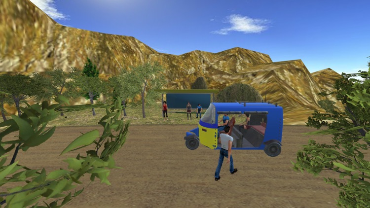 Offroad Auto Rickshaw Tuk Tuk screenshot-3