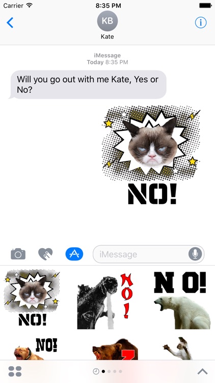 No!-Just Say No with these Awesome Stickers!