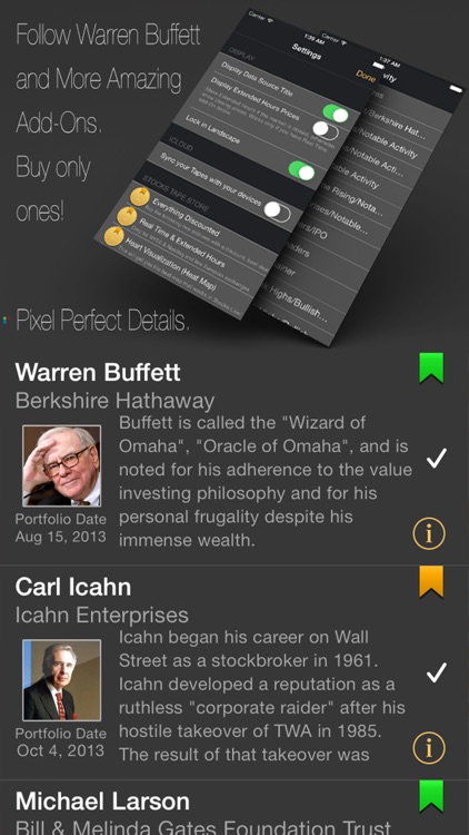 Stocks Tape - Stock Market Scrolling Tickers screenshot-3