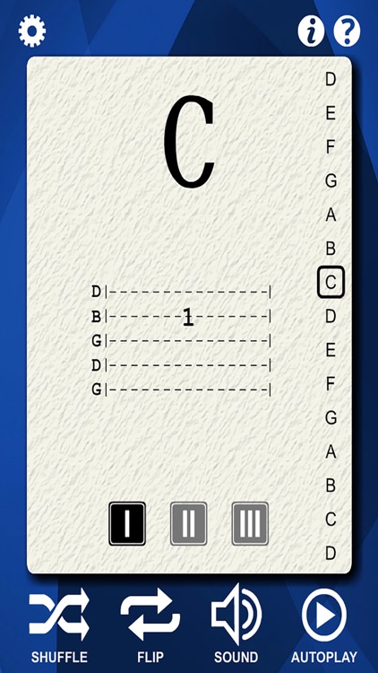 Banjo Flash Cards