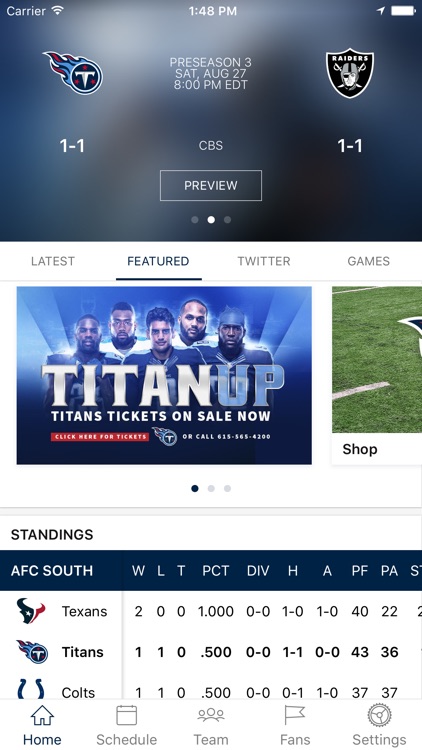 Tennessee Titans Mobile