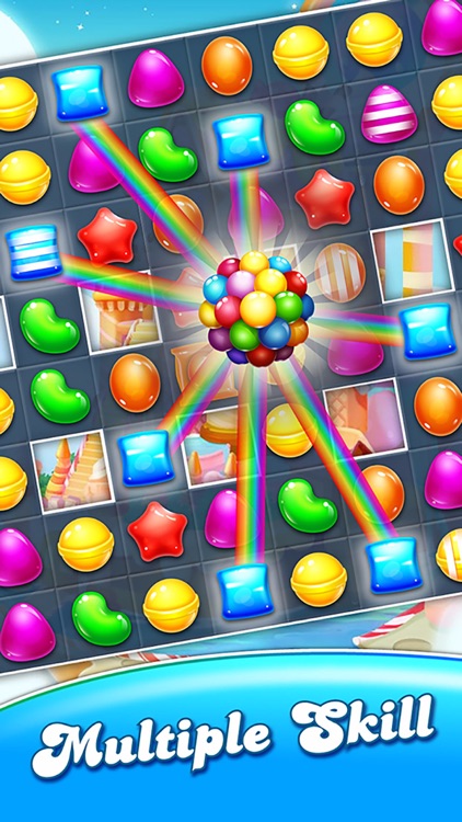 Candy Sweet Pop magic match 3 new free matching screenshot-4
