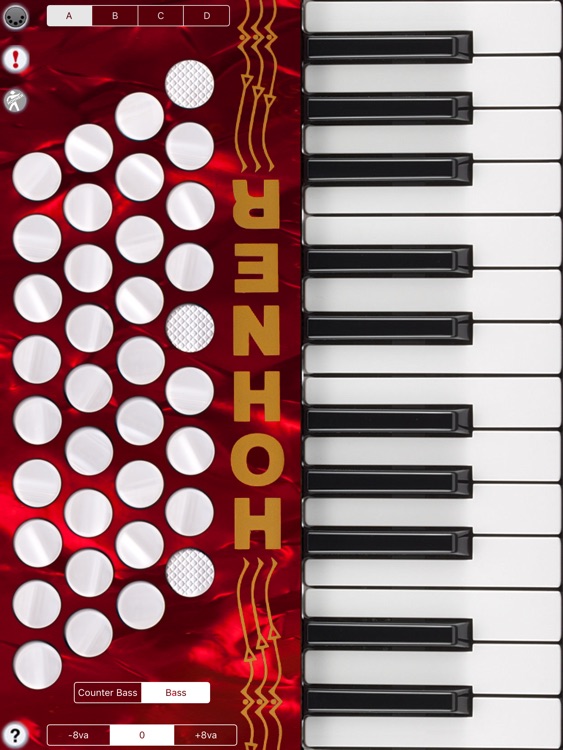 Hohner MIDI Piano Accordion MIDI Controller