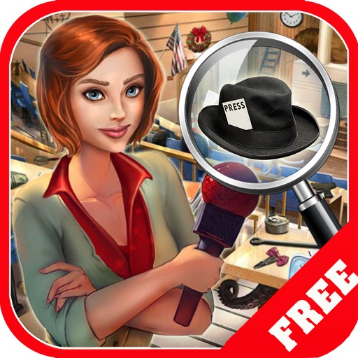 Free Hidden Objects : News Reporter icon