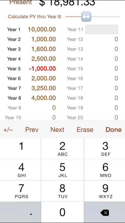 Quick Present Value