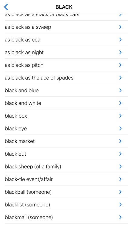 Color idioms in English