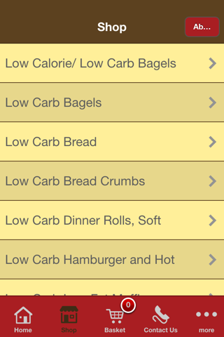 Great Low Carb Bread Company Shopping App screenshot 2