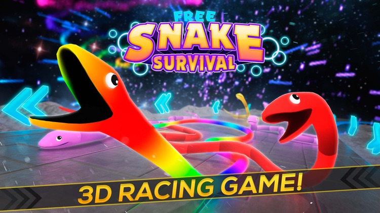 Roll Snake Survival Dash. Animal Running Adventure