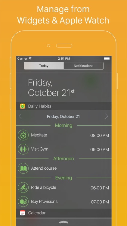Daily Habits - Habit List and Routine Tracker