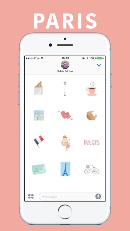 Paris Stickers iMessage