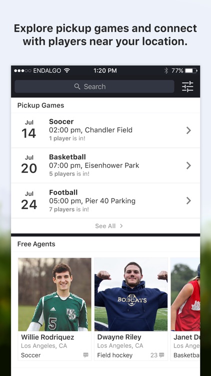 ENDALGO - Connecting All Athletes