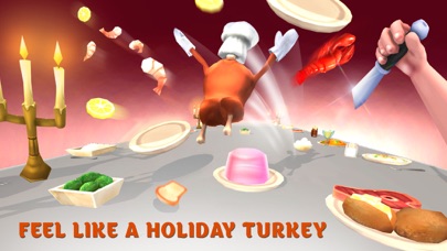 Turkey Run Thanksgiving Dash 3D Full Screenshot 1